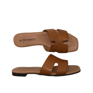 Unisex Ten Points - Sandals, size 40 - Brown (1)