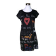 Unisex Desigual - Schiffon dress, size 40 - Black ()