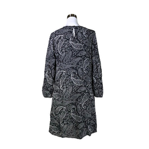 Unisex Your Face - Schiffon dress, size 36 - Black (2)