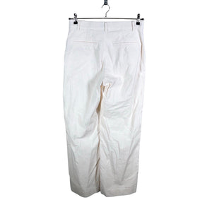 Unisex Lindex - Velvet pants, size 40 - Natural white (2)