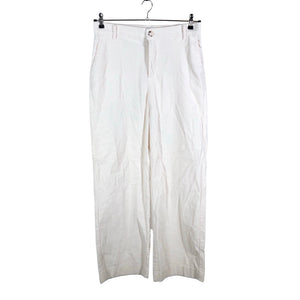 Unisex Lindex - Velvet pants, size 40 - Natural white (1)