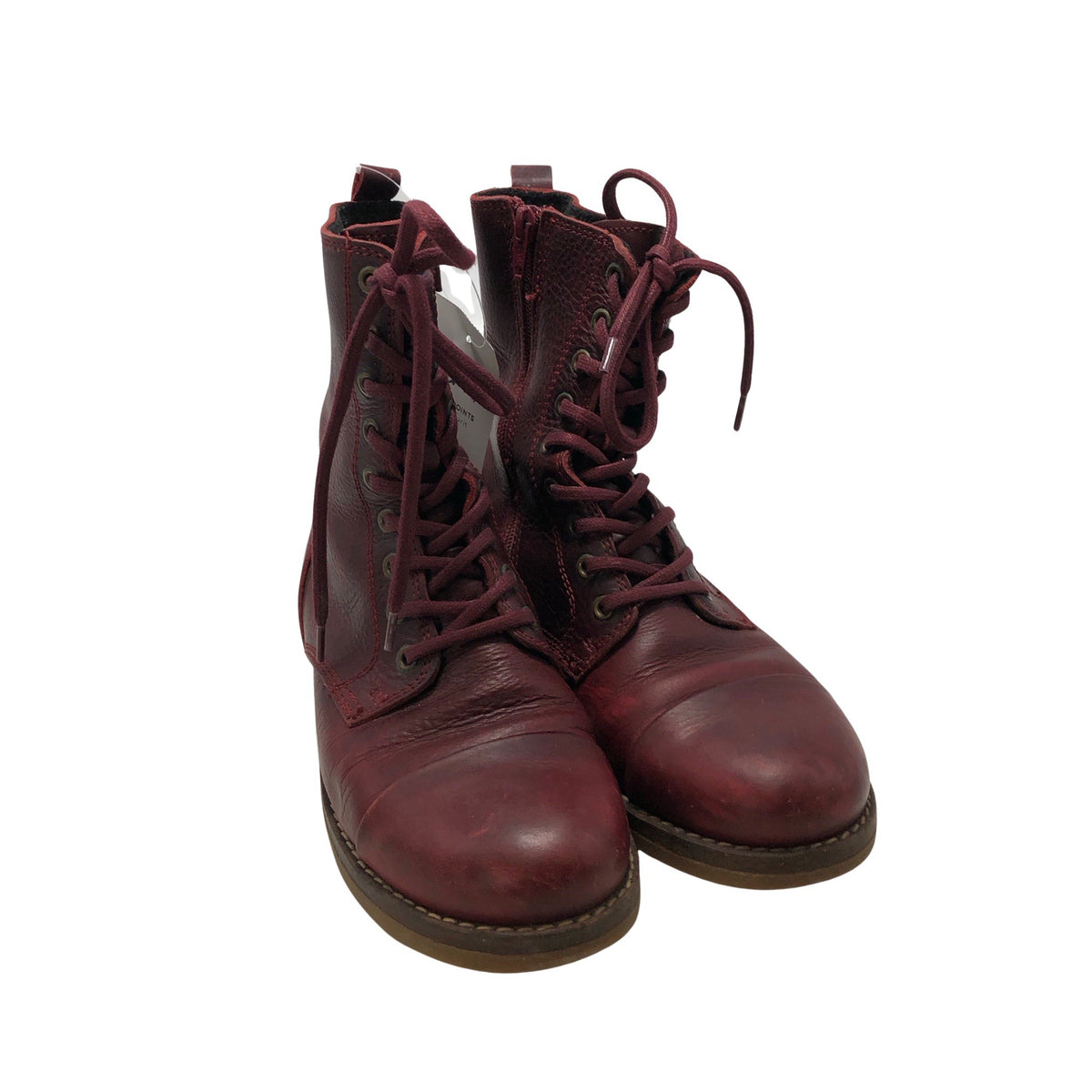 Unisex Ten Points - Ankle boots, size 38 - Wine red (2)