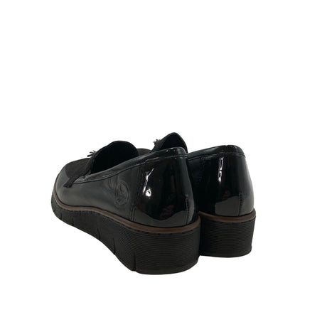 Unisex Rieker - Loafers, size 40 - Black (2)