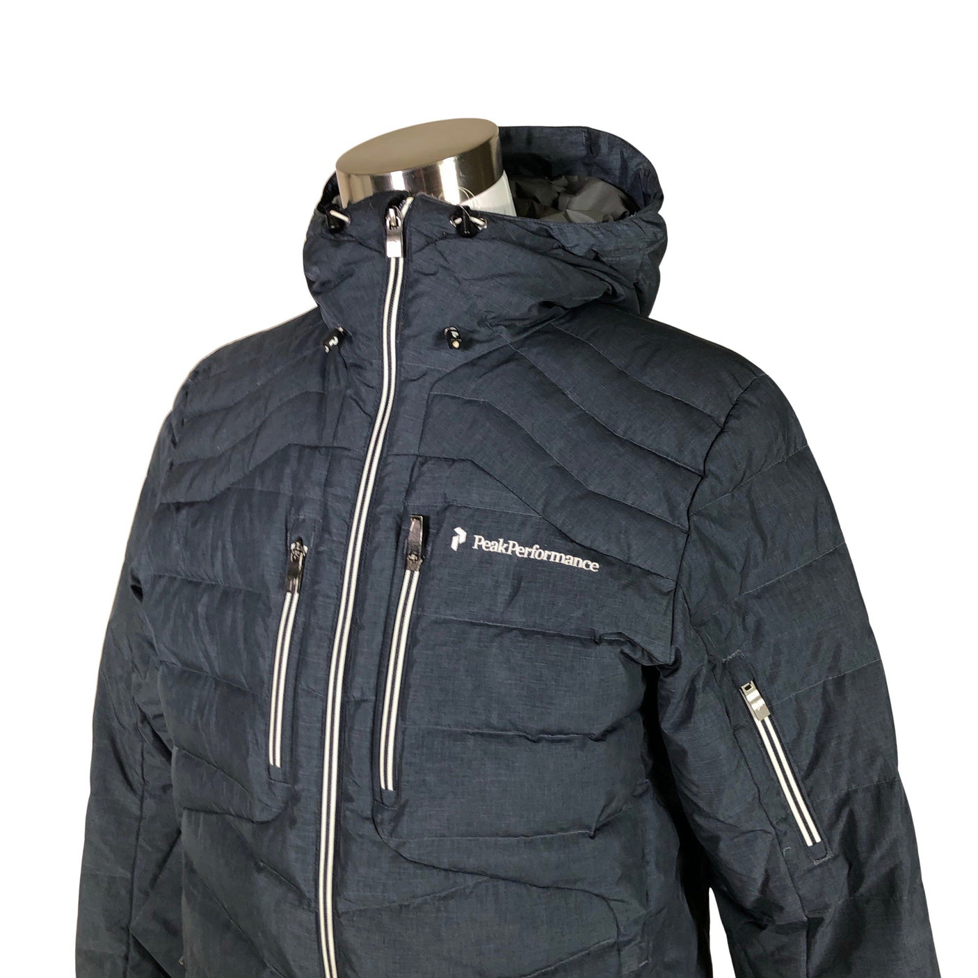 Unisex Peak Performance - Down jacket, size M - Gray (3)