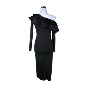Unisex Club L London - Party dress, size 34 - Black (2)