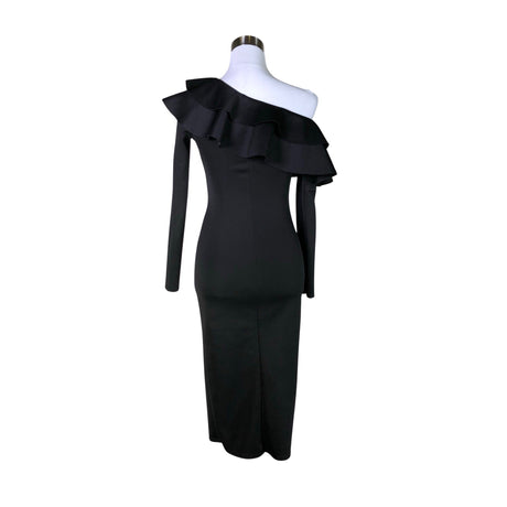 Unisex Club L London - Party dress, size 34 - Black (2)