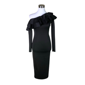 Unisex Club L London - Party dress, size 34 - Black (1)