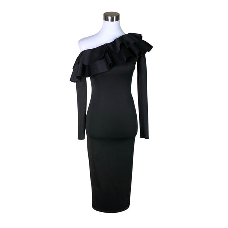 Unisex Club L London - Party dress, size 34 - Black ()
