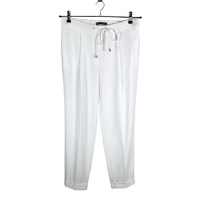 Unisex Marks&Spencer - Straight leg trousers, size 38 - White (1)