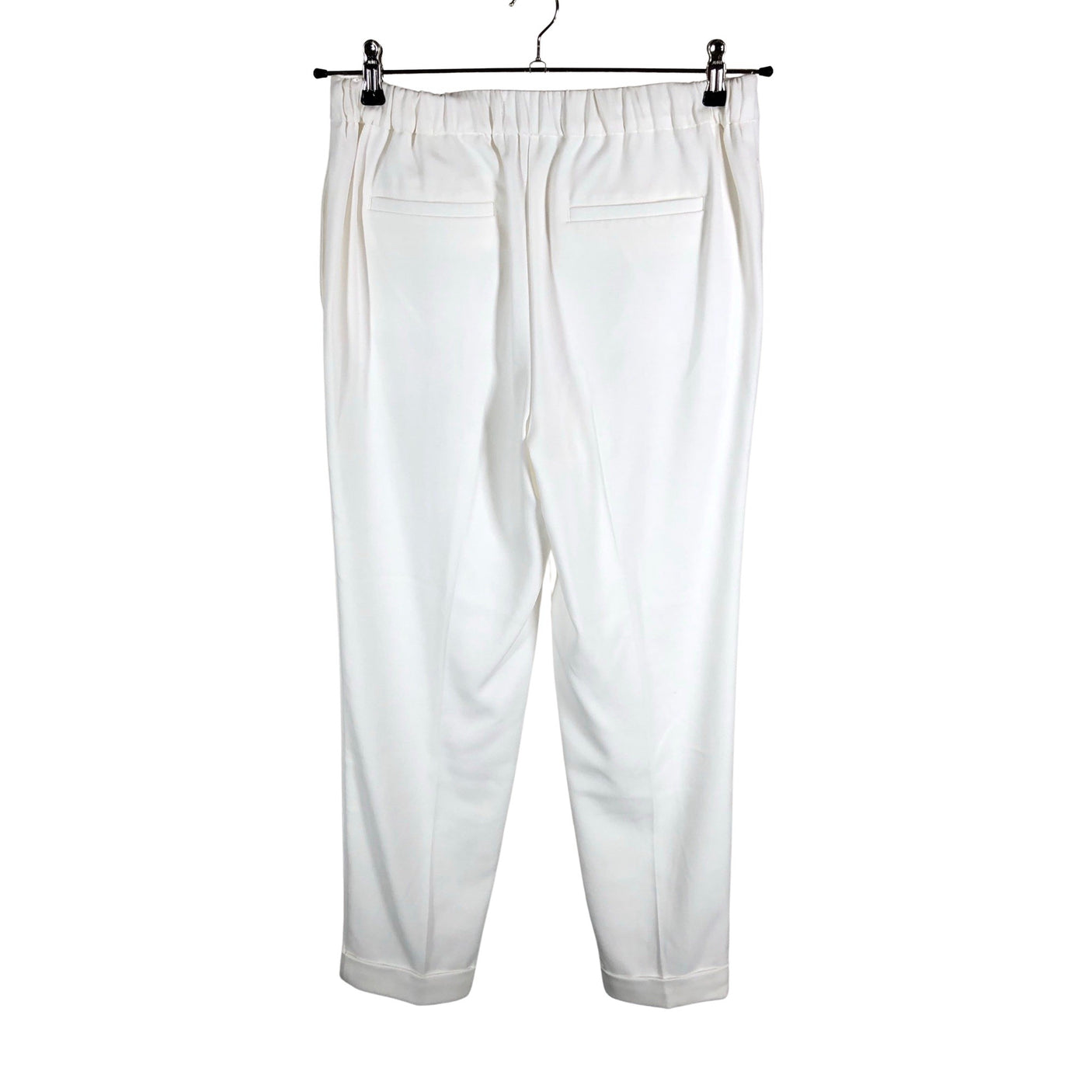 Unisex Marks&Spencer - Straight leg trousers, size 38 - White (2)
