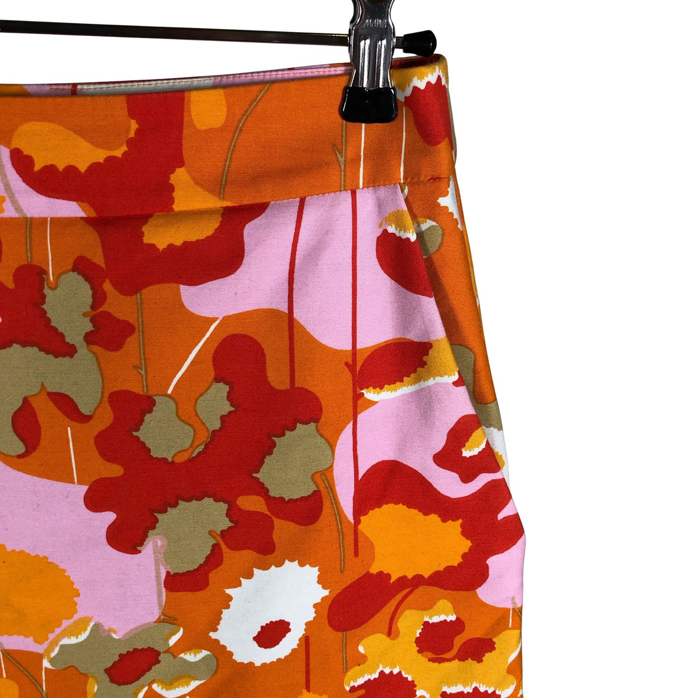 Unisex Marimekko - Fabric skirt, size 40 - Orange (3)