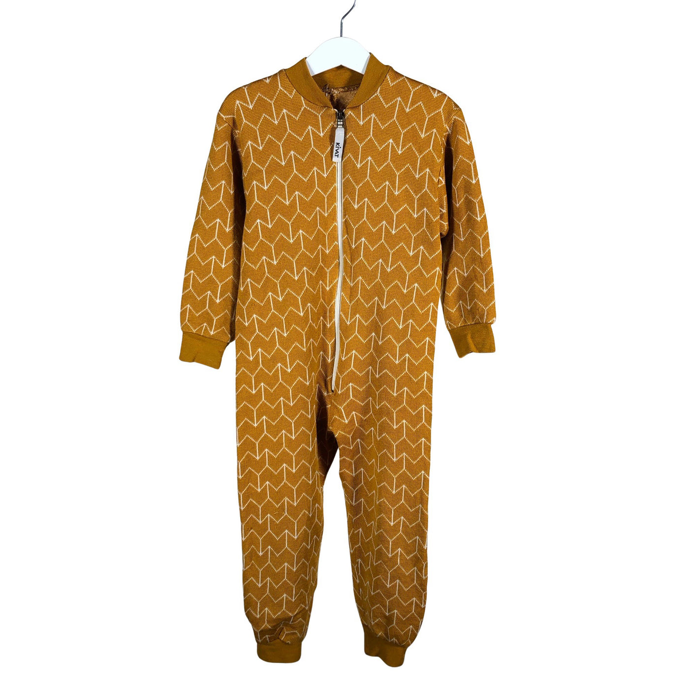 Unisex Kivat - Wool overall, size 104 - 110 - Yellow (1)