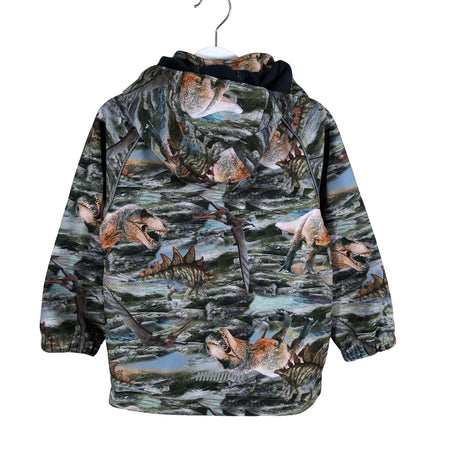 Unisex Name It - Soft shell jacket, size 98 - 104 - Gray (2)