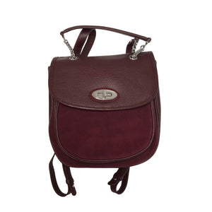 Unisex Lancaster - Backpack, size Midi - Wine red (1)