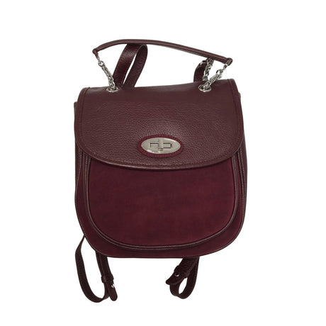 Unisex Lancaster - Backpack, size Midi - Wine red ()