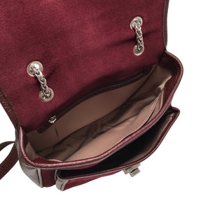 Unisex Lancaster - Backpack, size Midi - Wine red (3)