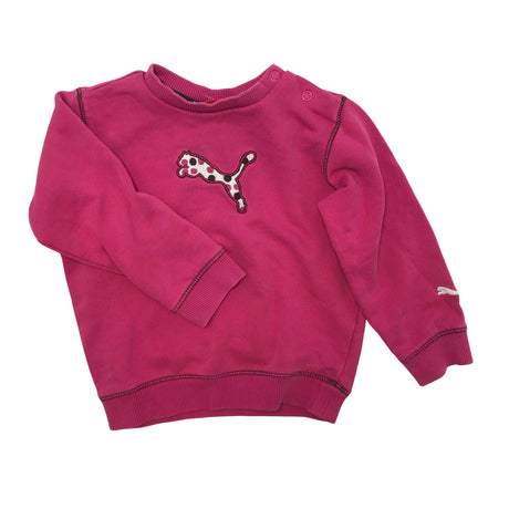Unisex Puma - Sweatshirt, size 68 - 74 - Pink ()