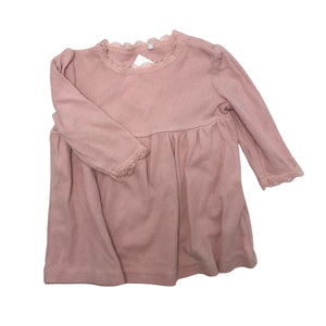 Unisex Name It - Tricot dress, size 62 - 68 - Light pink (1)