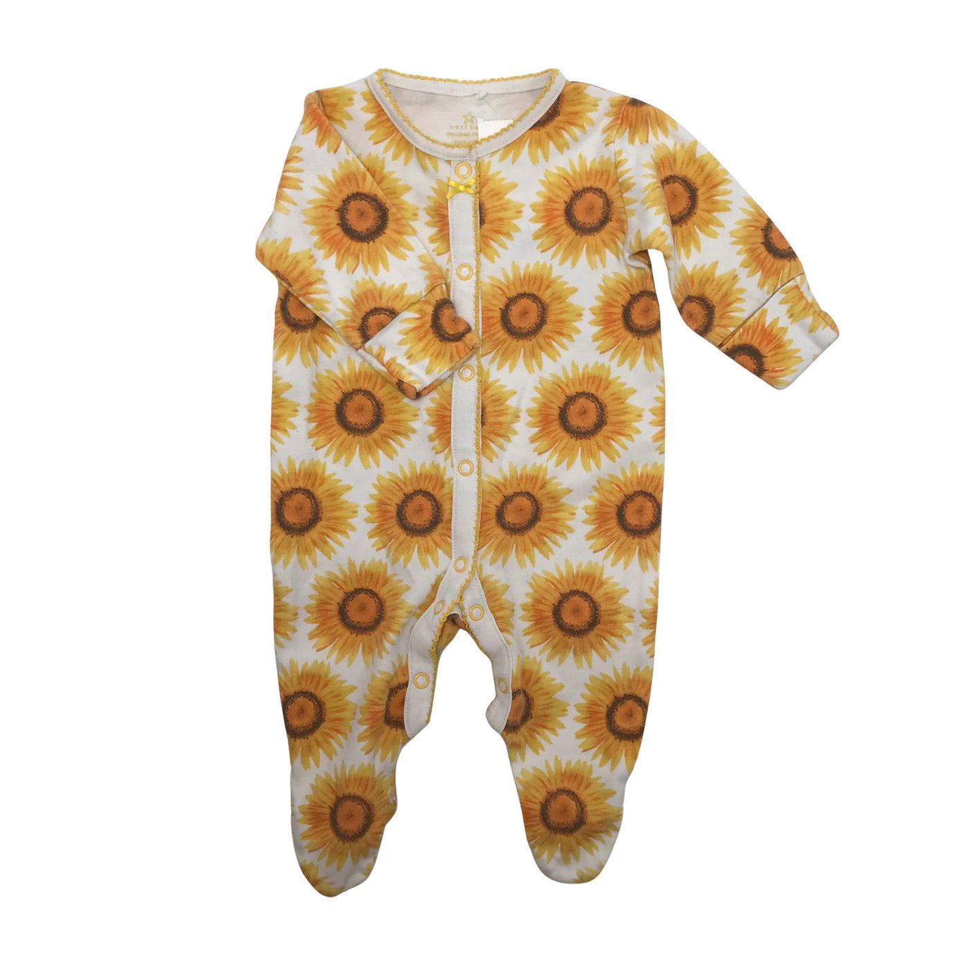Unisex Next - Romper, size 50 - 56 - Yellow (1)