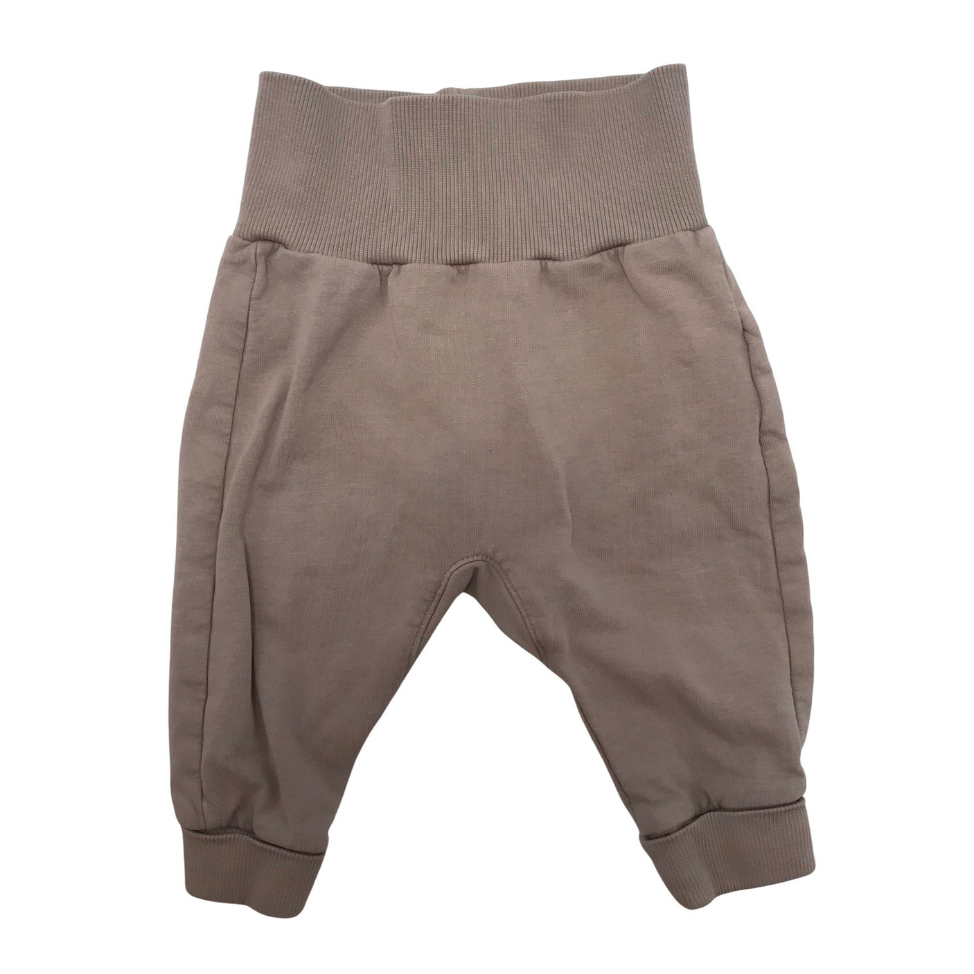 Unisex Lindex - Tricot pants, size 56 - 62 - Brown (1)