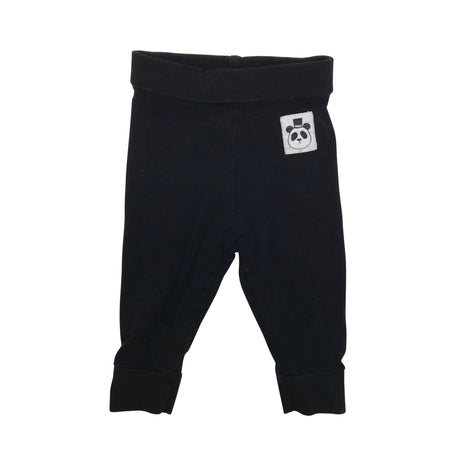 Unisex Mini Rodini - Leggings, size 44 - 50 - Black ()