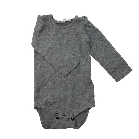Unisex Gugguu - Body, size 56 - 62 - Gray ()