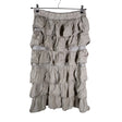 Unisex Marta - Fabric skirt, size 40 - Gray ()