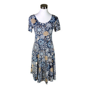 Unisex Paris - Tricot dress, size 36 - Blue (1)