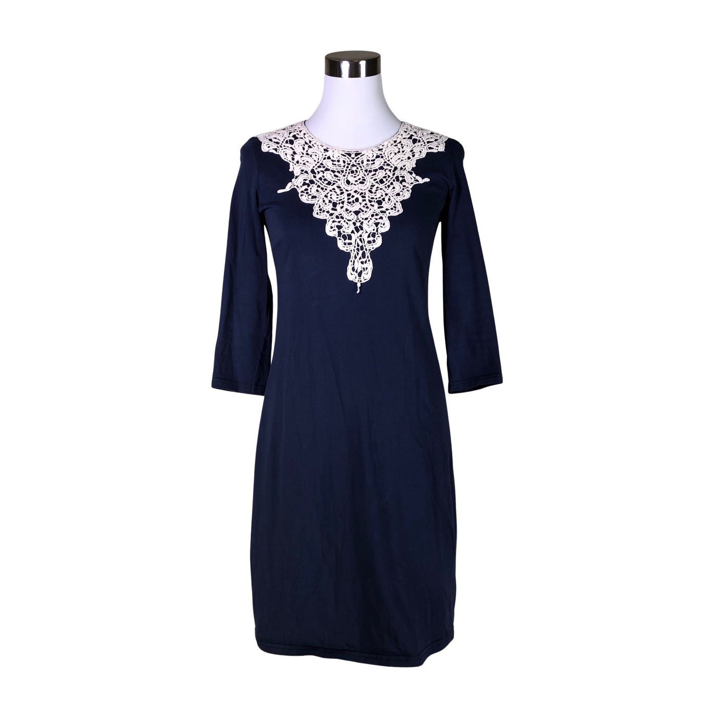 Unisex Lumoan - Tricot dress, size 34 - Blue (1)