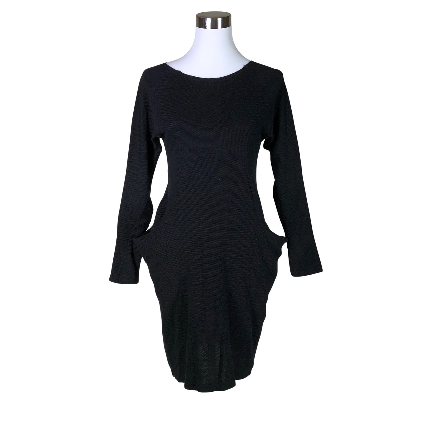 Unisex MUKA VA - Tricot dress, size 36 - Black (1)
