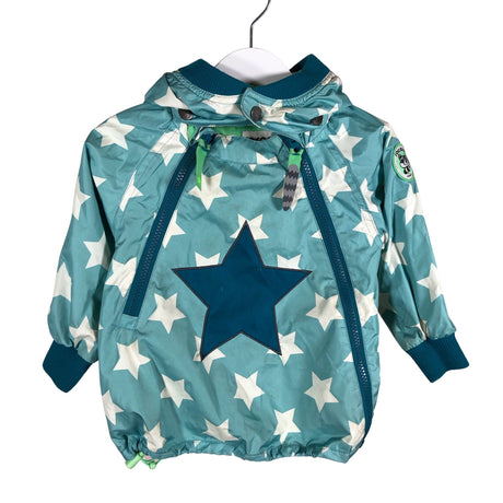 Unisex Racoon - Spring/Fall jacket, size 74 - 80 - Turquoise ()
