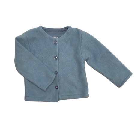 Unisex Sataneule - Fleece jacket, size 68 - 74 - Light blue ()