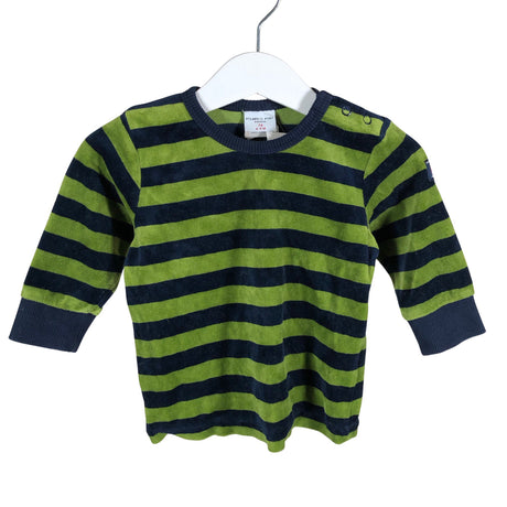 Unisex Polarn O. Pyret - Sweatshirt, size 68 - 74 - Blue ()