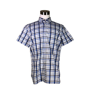 Unisex Riley - Collared shirt, size XL - Blue (1)