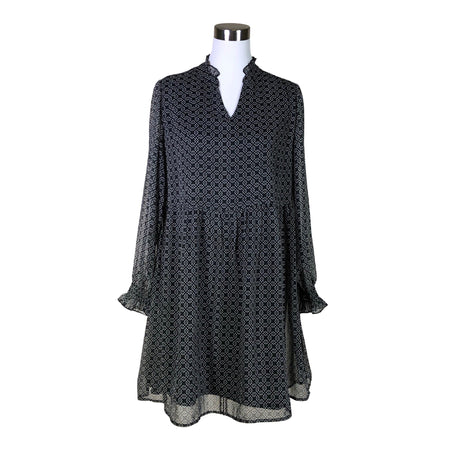 Unisex O.I.S - Schiffon dress, size 38 - Black ()