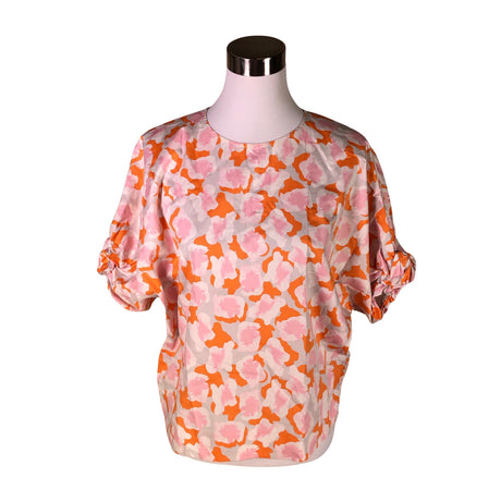 Unisex COS - Short-sleeved blouse, size 46 - Orange ()