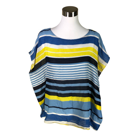 Unisex Esprit - Short-sleeved blouse, size 38 - Blue ()