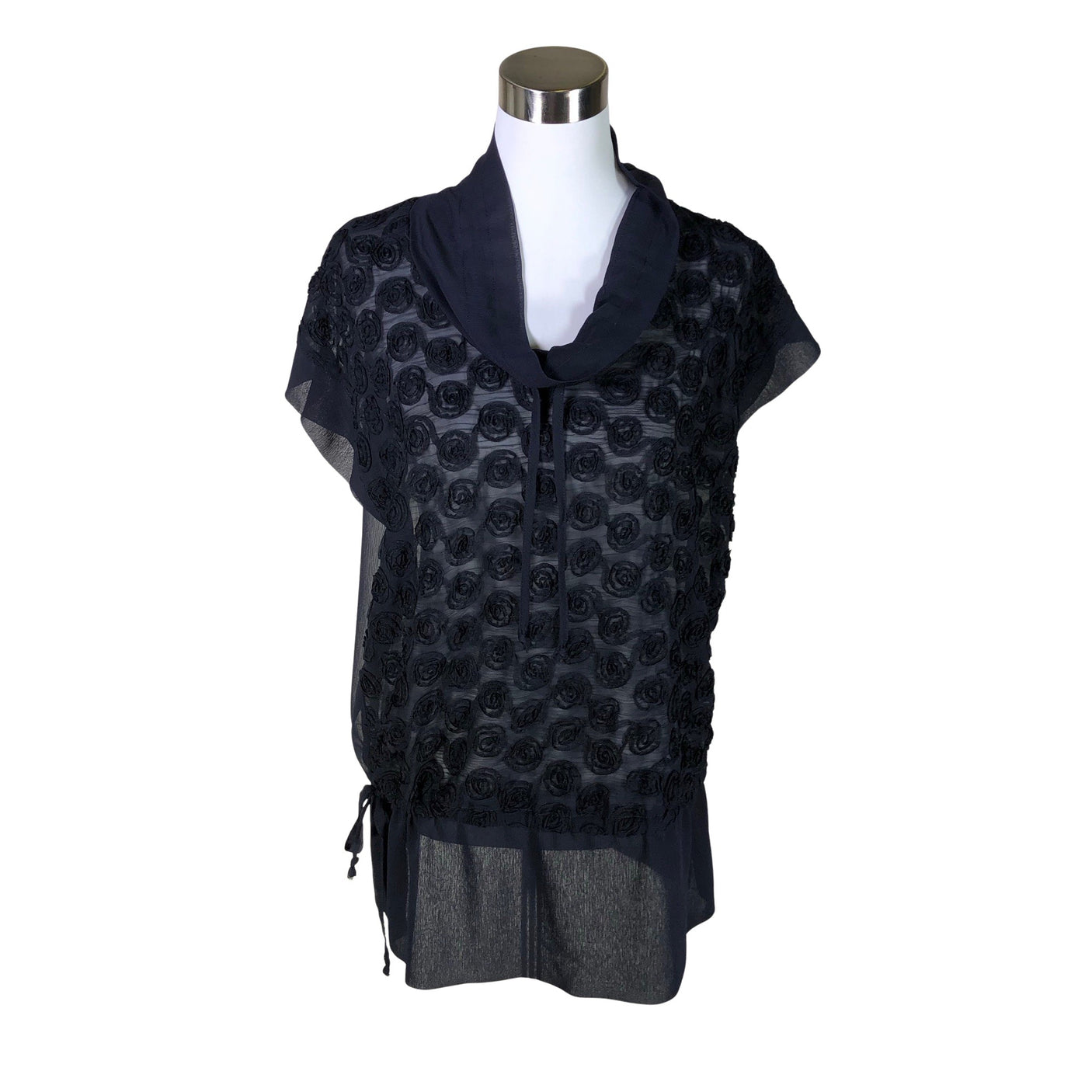 Unisex Lena - Short-sleeved blouse, size 34 - Blue (1)