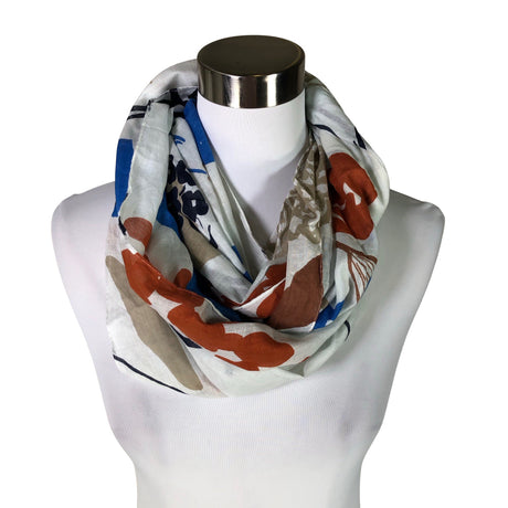 Unisex Nanso - Circle scarf, size Midi - White ()