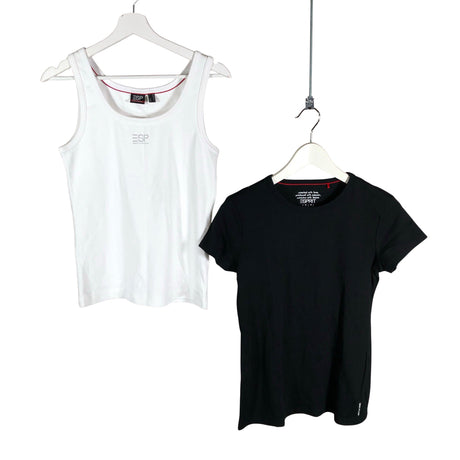 Unisex Esprit - Tricot tank top, size 38 - White ()