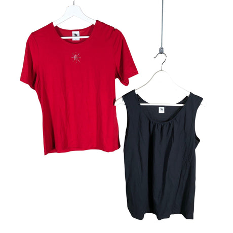 Unisex Nanso - T-shirt, size 38 - Red ()
