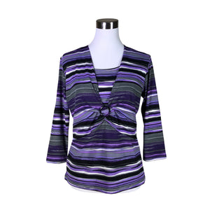 Unisex Gerry Weber - Tricot shirt, size 40 - Violet (1)