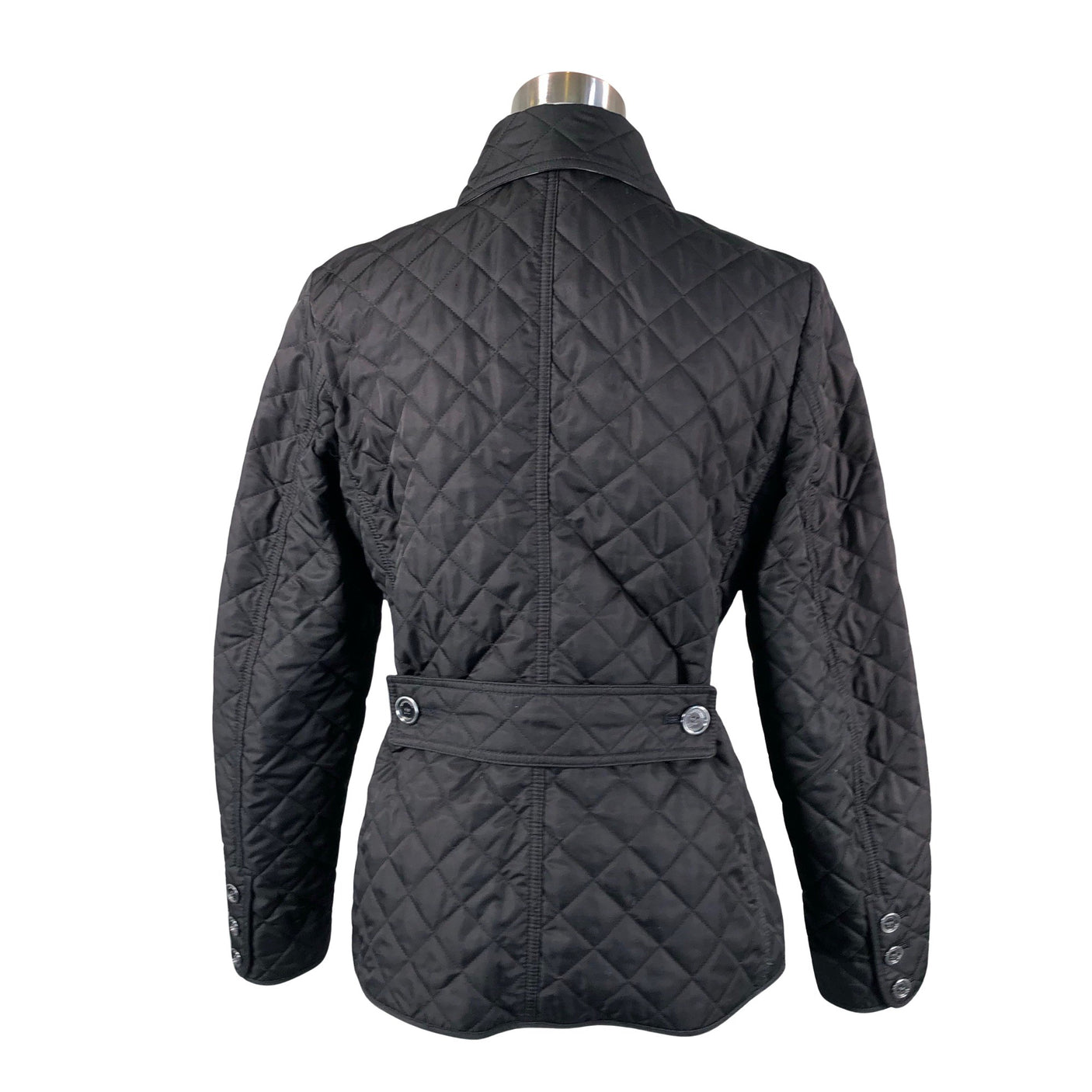 Unisex Burberry Brit - Quilted jacket, size 38 - Black (3)
