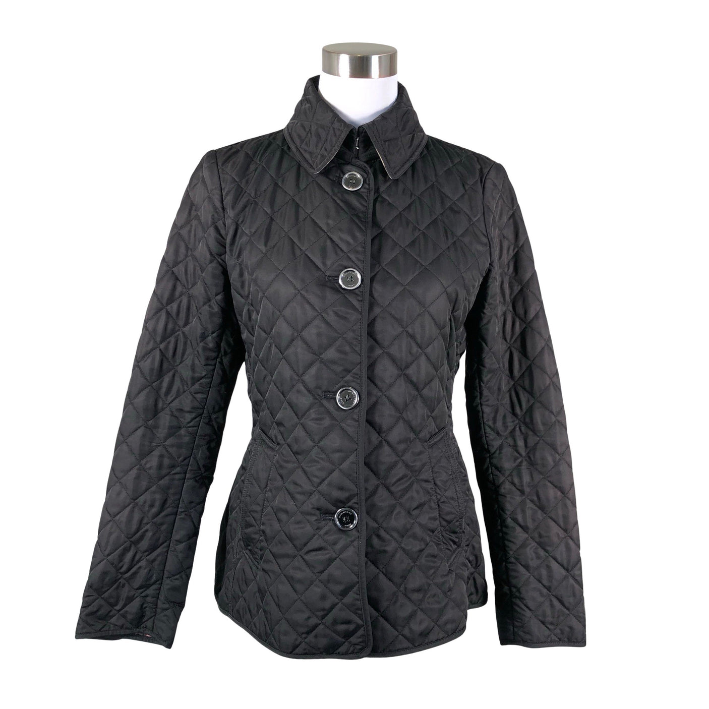 Unisex Burberry Brit - Quilted jacket, size 38 - Black (1)