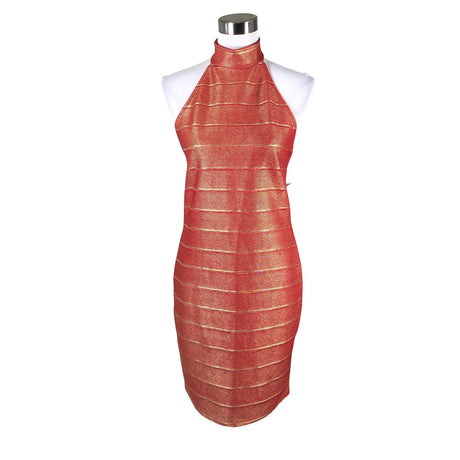 Unisex Hidden fashion - Party dress, size 38 - Red ()