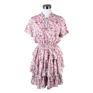 Unisex Ivivi - Schiffon dress, size 36 - Light pink (1)