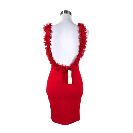 Unisex Vera & Lucy - Party dress, size 38 - Red (2)