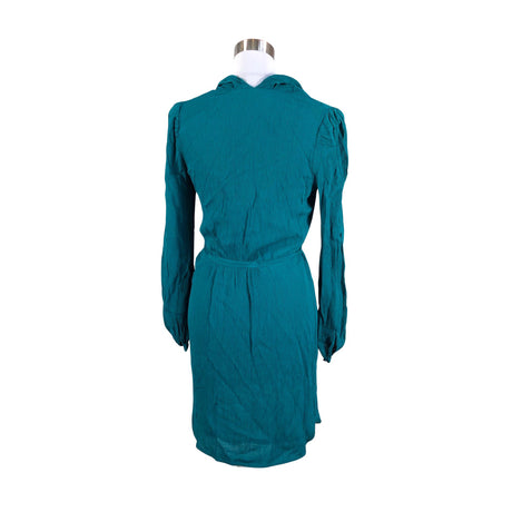 Unisex French Connection - Schiffon tunic, size 40 - Turquoise (2)