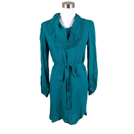 Unisex French Connection - Schiffon tunic, size 40 - Turquoise ()