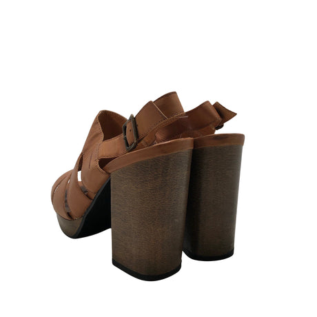 Unisex Vagabond - Heeled sandals, size 39 - Brown (2)